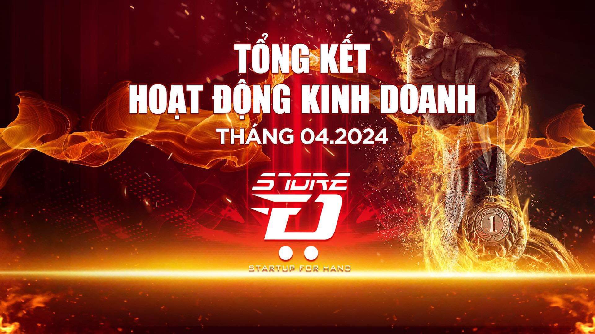 TỔNG KẾT HOẠT ĐỘNG KINH DOANH THÁNG 4 CHI NHÁNH HCM